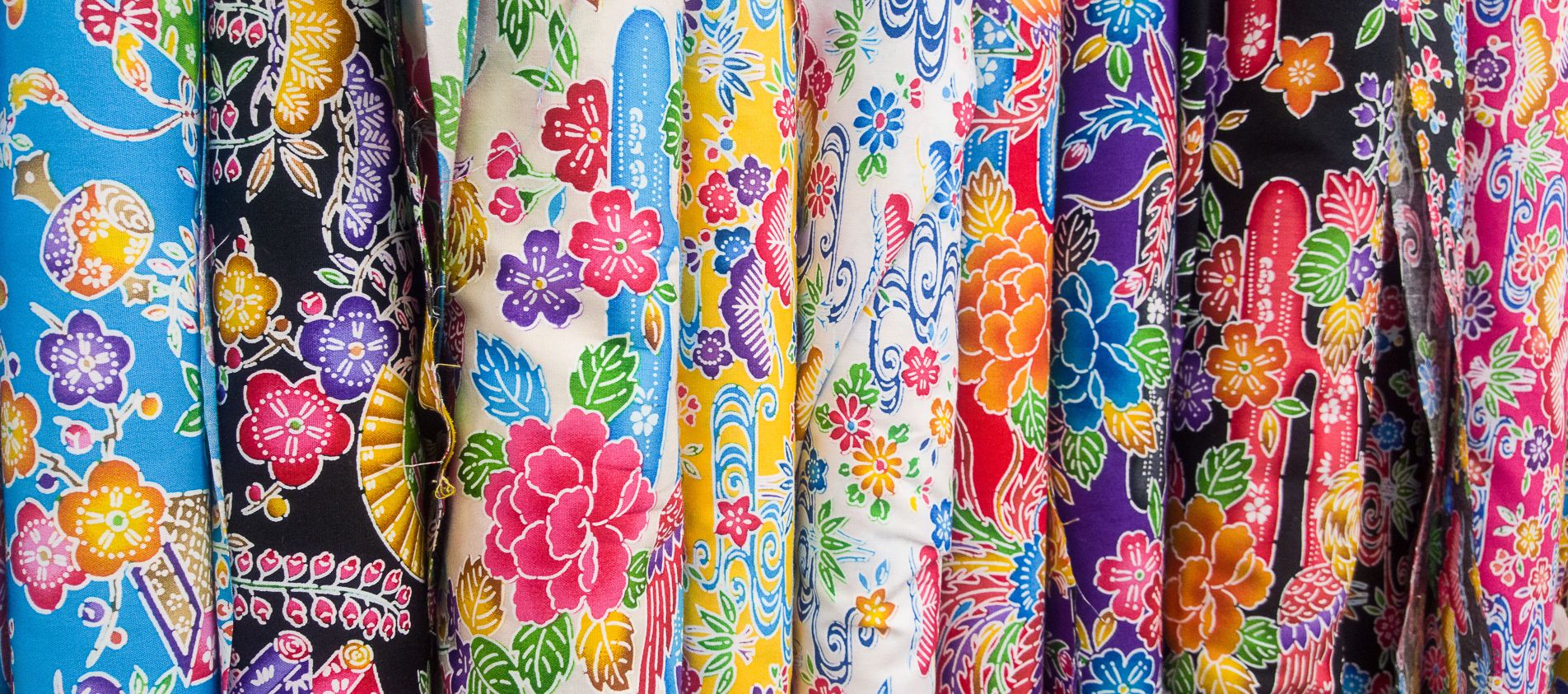 Textiles in Okadaya, Shibuya